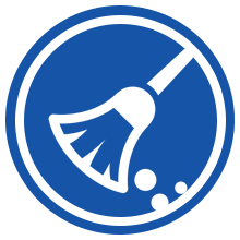 Air Duct Cleaning Sweeping Icon